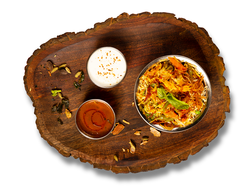 Vegetable Dum Biryani